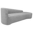 Ver imagem 4 de Recamier Curvo Orgânico 180cm 3 Lugares Lado Direito para Sala de Estar em Linhoparis