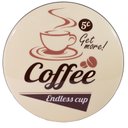 Ver imagem 1 de Luminoso de Parede Coffe Get More Retrô Vintage P/ Café,bar,cafeteria, Churrasqueira, Espaço Gourmet