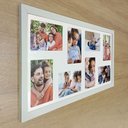 Ver imagem 2 de Quadro Multifotos 8 Fotos de 10x15 Paspatur Branco 30x60