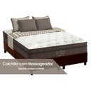 Ver imagem 1 de Cama Box King: Colchão Magnético Probel D33 Pró Magnífico Foam C/ Vibro Massagem + Base Crc
