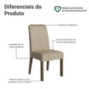 Ver imagem 4 de Kit 4 Cadeiras de Jantar 4255 com Espaldar Rustic/imperial Madesa