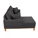 Ver imagem 7 de Sofá Living Beny com Chaise para Sala de Estar Confortável Império Grafite 199