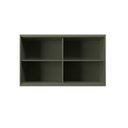 Ver imagem 6 de Armário Aéreo 120cm 2 Portas com Vidro 100% MDF Cozinha Sevilha Verde