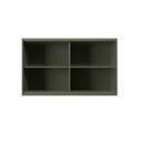 Ver imagem 6 de Armário Aéreo 120cm 2 Portas com Vidro Moldurado Cozinha Sevilha