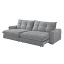 Ver imagem 2 de Sofá Firenze Linho 02 Módulos de 80cm B25cm Meu Sofá Online