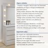 Penteadeira Camarim 100% MDF 5 Gavetas Munique - 11