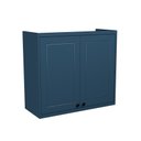 Ver imagem 6 de Armário Aéreo 80cm 2 Portas 100% MDF Cozinha Sevilha Herval Azul