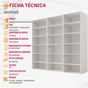 Ver mais imagens de Guarda Roupa Casal Modulado Versa em MDF 6 Portas com 15 Prateleiras