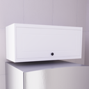 Ver imagem 1 de Armário Aéreo Basculante 80cm 100% MDF Cozinha Sevilha Branco