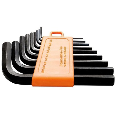 Jogo Chave Allen Curta 1,5 a 10 Mm 9 Peças Tramontina