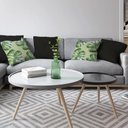 Ver imagem 4 de Kit 4 Capas Almofadas Decorativas Folhas Nº8 45x45 - ID Decor
