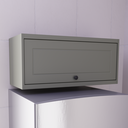 Ver imagem 1 de Armário Aéreo Basculante 80cm 100% MDF Cozinha Sevilha Verde