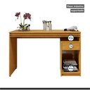 Ver imagem 6 de Penteadeira 1 Porta 1 Gaveta 100% MDF Sem Espelho Charlotte