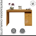 Ver imagem 2 de Penteadeira 1 Porta 1 Gaveta 100% MDF Sem Espelho Charlotte