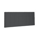 Ver imagem 1 de Painel Verona Cama Box Casal 140cm Suede cinza