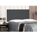 Ver imagem 3 de Painel Verona Cama Box Casal 140cm Suede cinza