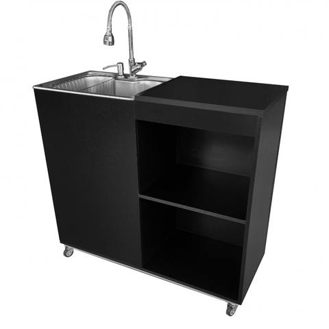 Pia de Cozinha Balcão Pressurizada Bivolt Preta - Ultra Móveis