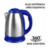 Chaleira Elétrica Térmica Aço Inox 1,8l Auto Desligamento - 3