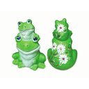Ver imagem 1 de DECORAÇÃO JARDIM SAPO DUPLO EM CERÂMICA PINTADO A MÃO
