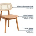 Ver imagem 6 de Kit 2 Cadeiras Madeira Maciça Liz CabeCasa MadeiraOriginals