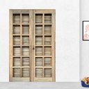 Ver imagem 5 de Porta Balcão de Abrir / Abrir de Madeira Itaúba Reto Bat.10 Cm- 2.15 (a) X 1.80 (l)