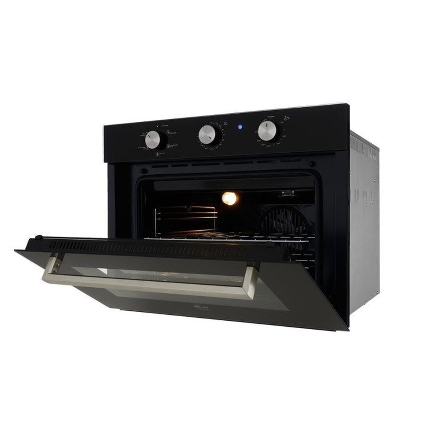 Conjunto de Embutir Fischer com Forno Elétrico 50l com Air Fryer + Micro-ondas 25l com Dourador + Cooktop 5 Bocas Tripla Chama Linha Infinity 220v - 4