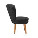 Ver imagem 5 de Jogo de Cadeira para Sala de Jantar Estofada Confortáveis com Pés de Madeira Moblan Decor