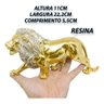 Kit Estátua Decorativa Figura Abstrata Homem Pensador + Leão Enfeite Escultura Mesa Sala Decoração e - 8