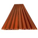 Ver imagem 3 de Painel Ripado de PVC em Placa 1,00mx0,15m (7 Placas = 1m²) com 2 Acabamentos em L de 1,05m Bariri