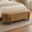 Ver imagem 2 de Puff Recamier Organico Imperial 140 cm Corino Whisky Impo