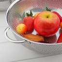 Ver imagem 2 de Escorredor Inox Macarrao Massa Legumes Fruta Verdura Salada Versatil Preparo Cozinha Residencial com