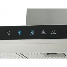 Coifa de Parede Fischer Infinity 90cm Vidro Preto 19902 - 4