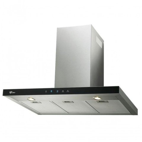 Coifa de Parede Fischer Infinity 90cm Vidro Preto 19902