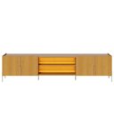 Ver imagem 1 de Rack Tv 85 Pol 237cm com Led Gior Naturale C05 - Mpozenato