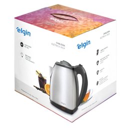 Chaleira Elétrica Térmica Inox Elgin 1500W 1,8 Litros Com Desligamento Automático 220V - 5