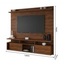 Ver imagem 3 de Painel Suspenso Para Tv Até 55" Supreme Imbuia Viero Imbuia