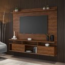 Ver imagem 4 de Painel Suspenso Para Tv Até 55" Supreme Imbuia Viero Imbuia