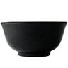 Tigela Pequena de Porcelana 240ml Oriental Preta 11cm Germer Sopa Missô Shimeji - 2