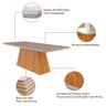 Mesa para Sala de Jantar Helena 210 X 100 Cm e 8 Cadeiras Juliana Cimol Nature/off White/madeira/jol - 5