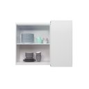 Ver mais imagens de Armário Aéreo de Canto 100% MDF Cozinha Sevilha Branco