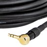 Cabo Adaptador P2 Estereo 90° para P2 Estereo 90° - 20 Cm - 6