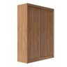 Guarda-Roupa Casal 2 Portas Correr Montclair 100% MDF 4 Gavetas Portas Dupla Face - 9