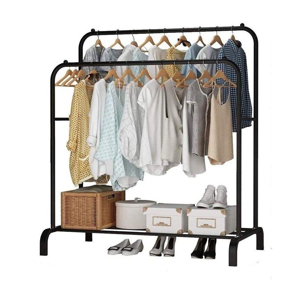 ARARA DE ROUPAS CABIDEIRO PORTATIL GUARDA ROUPA PRATELEIRAS ORGANIZADOR ...