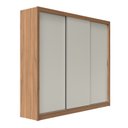 Ver imagem 7 de Guarda-Roupa Casal Grande com 3 Portas de Correr e 8 Gavetas Montclair 100% MDF