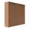 Guarda-Roupa Casal Grande com 3 Portas de Correr e 8 Gavetas Montclair 100% MDF - 10