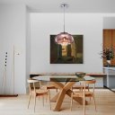 Ver imagem 3 de Luminaria Bacia Cobre Pendente Metal e Cristais K9 Legítimos com Lâmpada G9 Led 3000k Bivolt