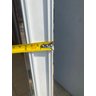 Porta Pivotante 2,40x1,50 Lambril Duplo Aluminio Branco Linha 45 Gold - 5