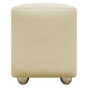 Ver imagem 6 de Puff Decorativo Quadrado Penteadeira Urban - Bege-bege Corino