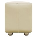 Ver mais imagens de Puff Decorativo Quadrado Penteadeira Urban - Bege-bege Corino