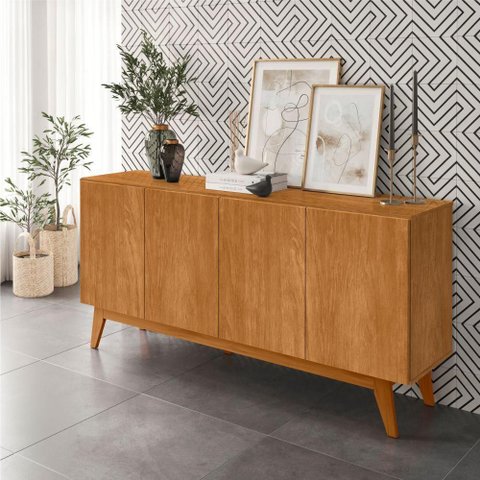 Buffet Moderno Shaktar 4 Portas Nature